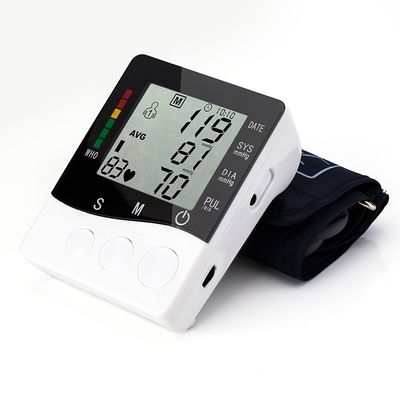 Arm-Blutdruckmanschette-Digital Soem-ODM BP LCD Digital Monitor-Oberleder