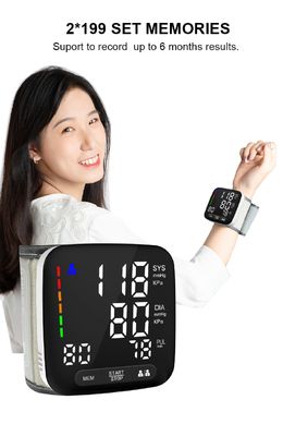 Tragbarer Digital-Handgelenk-Blutdruck-Monitor-Gesundheit Sphygmomanometer genau