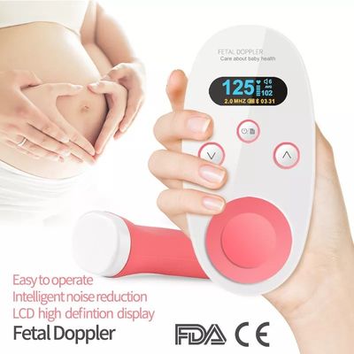 Mütterlicher fötaler Doppler-Herz-Hauptmonitor misst Säuglingsherzschlag-Baby fötalen Doppler