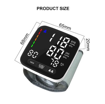 Tragbarer Digital-Handgelenk-Blutdruck-Monitor-Gesundheit Sphygmomanometer genau