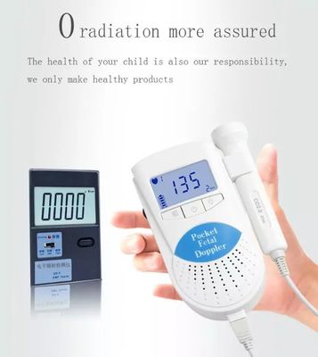 Herzschlag-Baby-Monitor-Taschen-intelligenter fötaler Doppler-Herz-Monitor