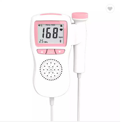 Fötales tragbares Baby-Herz Rate Monitor Ultrasonic Fetal Doppler Taschen-Dopplers