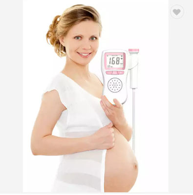 Fötales tragbares Baby-Herz Rate Monitor Ultrasonic Fetal Doppler Taschen-Dopplers