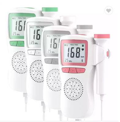 Fötales tragbares Baby-Herz Rate Monitor Ultrasonic Fetal Doppler Taschen-Dopplers