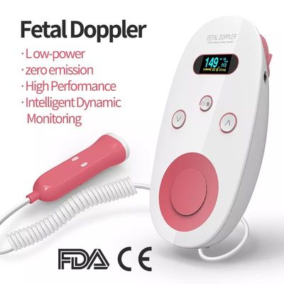 Mütterlicher fötaler Doppler-Herz-Hauptmonitor misst Säuglingsherzschlag-Baby fötalen Doppler