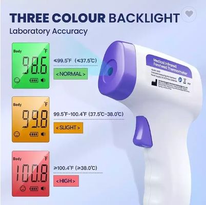 Nicht Kontakt-Digital-Temperatur-Thermometer-Gewehr-Ideal für Baby-Erwachsen-Fieber-Warnungs-Temperatur-Gewehr
