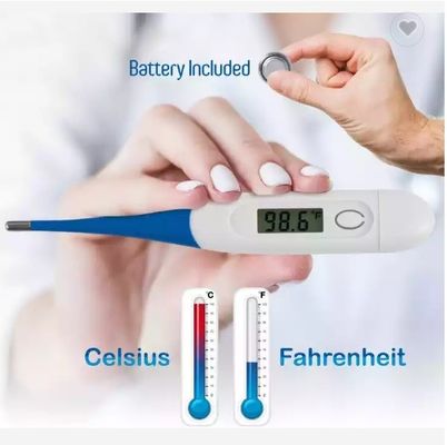 LCD zeigen schnell 2 Sekunden prüfen Baby-Digital-Temperatur-Thermometer elektrisches Plastik-Soem an