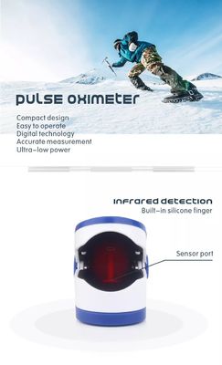 OLED zeigen tragbares Pulsoximeter-Herz Rate Spo 2 der Fingerspitzen-Spo2 an