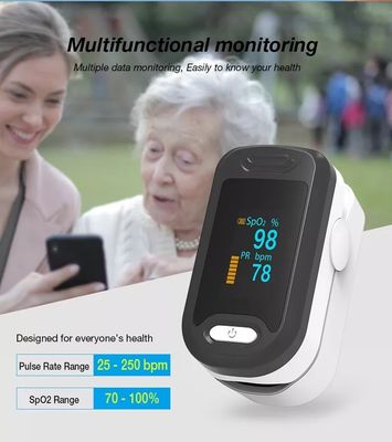 CER SPO2 Sensor-Oximeter-Finger-Pulsoximeter mit OLED-Anzeige Soem