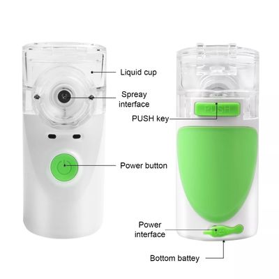 Die tragbare trinkbare Zerstäuber-mit Ultraschallmaschine inhalieren Batterie X Mesh Electric Ces AAA 2 270g