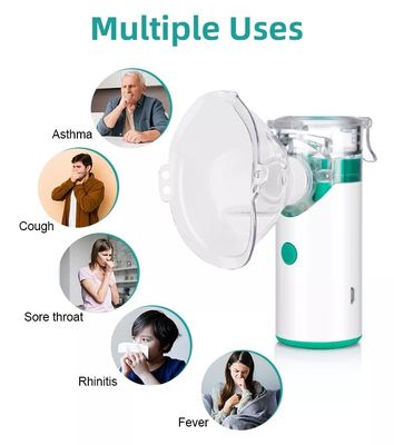 Usb-wieder aufladbarer Handultraschallinhalator tragbarer Mesh Nebulizer For Children