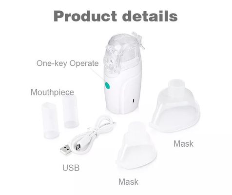 Haushalts-tragbares Zerstäuber-Masken-HandHustenmittel Mesh Nebulizer Machine