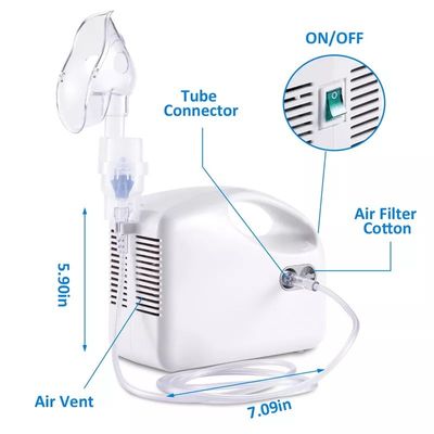 Wirtschaftlicher pneumatischer Zerstäuber-Aerosol-Therapie-Kompressor-Zerstäuber