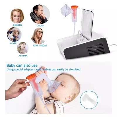 Medizinische Erwachsen-Kindertragbare Zerstäuber-Maschinen-geräuschloser Baby-Inhalationsapparat-Kompressor-Zerstäuber