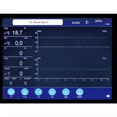 Portable Maquina De Anestesia 10,4 Zoll-LCD-Bildschirm-Anästhesie-Maschine