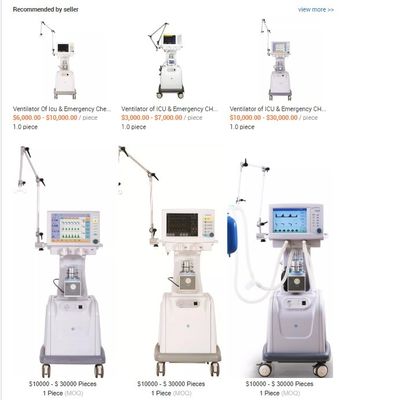 Haupt-ICU-Ventilator-Maschinen-Notrespirator-Atmungsmaschinen-Krankenhaus