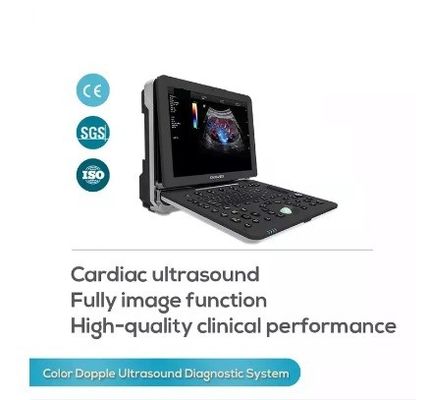 Kardiovaskuläre Kardiologie tragbare volle Figital-Farb-Doppler-Ultraschall-Scanner-Maschine