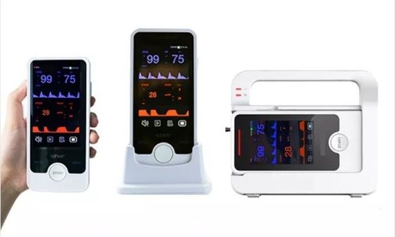 Tragbarer NIBP Vitals-Monitor-multi Parameter-Patientenmonitor E4 für Krankenhaus-Kopfende