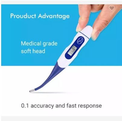 Tragbares Haushalts-Baby-elektronischer Digital-Mundthermometer CER-Soems