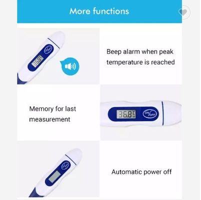 Tragbares Haushalts-Baby-elektronischer Digital-Mundthermometer CER-Soems