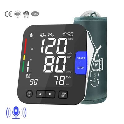 Automatischer Arm-Sprach-Digital BP Monitor Kontrolldes maschinen-medizinischer Blutdruck-BP