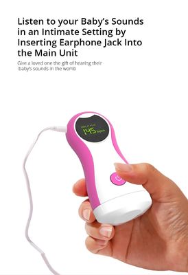 Mini Prenatal Fetal Doppler Ultrasound-Ausrüstungs-Baby-Herzschlag-Monitor