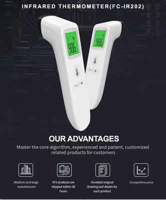 CER Fieber-Kopf-Temperatur-Stirn-Digital-Infrarotkörper-Thermometer-nicht Kontakt