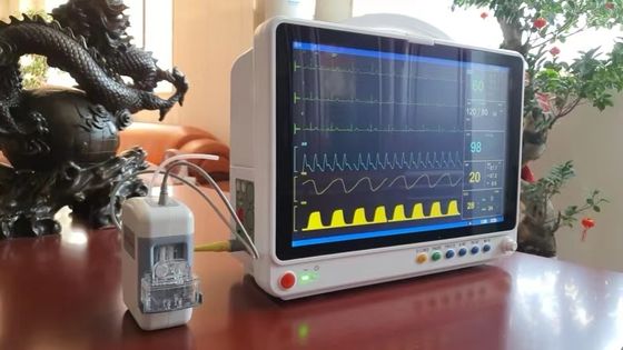 Vital Signs Patient Monitor 15 medizinisches ICU Kopfende Nibp SPO2 Ecg Zoll Multiparameter-