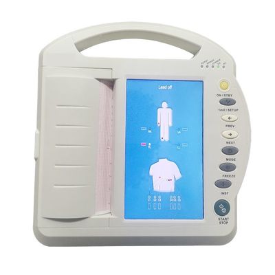 Kanal 12 7 Zoll-Touch Screen ECG Führung des Maschinen-Elektrokardiograph-Standard-12