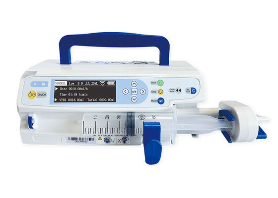 3.5 Zoll Farbbildschirm IV Medizinische Spritze Pumpe Mit Dock Station HIS System