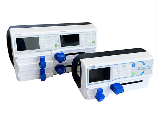 Einkanal-Spritzepumpe Elektrische tragbare medizinische Spritze-Infusionspumpe