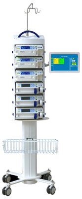 Tragbare medizinisch zugelassene Stackbare Infusionspumpen Dockstation für das HIS-System