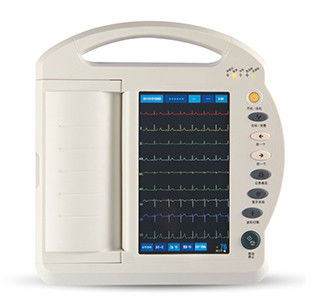 Kanal 12 7 Zoll-Touch Screen ECG Führung des Maschinen-Elektrokardiograph-Standard-12