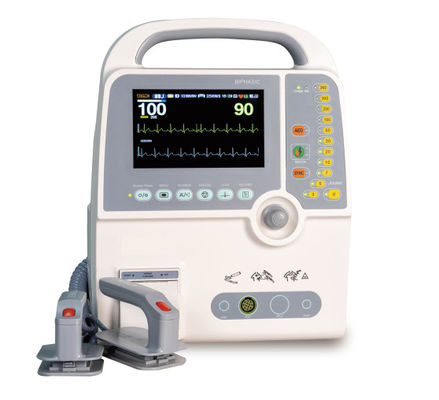 Medizinischer zweiphasischer automatischer externer Defibrillator AED Defibrillator mit Monitor